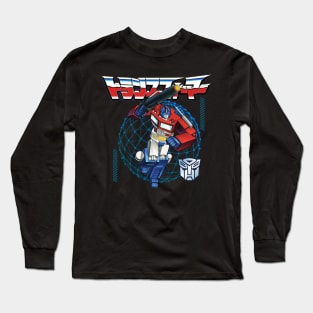 Transformers Optimus Prime Soundwave Long Sleeve T-Shirt